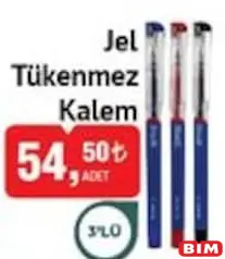 STUDİ JEL TÜKENMEZ KALEM 3'LÜ